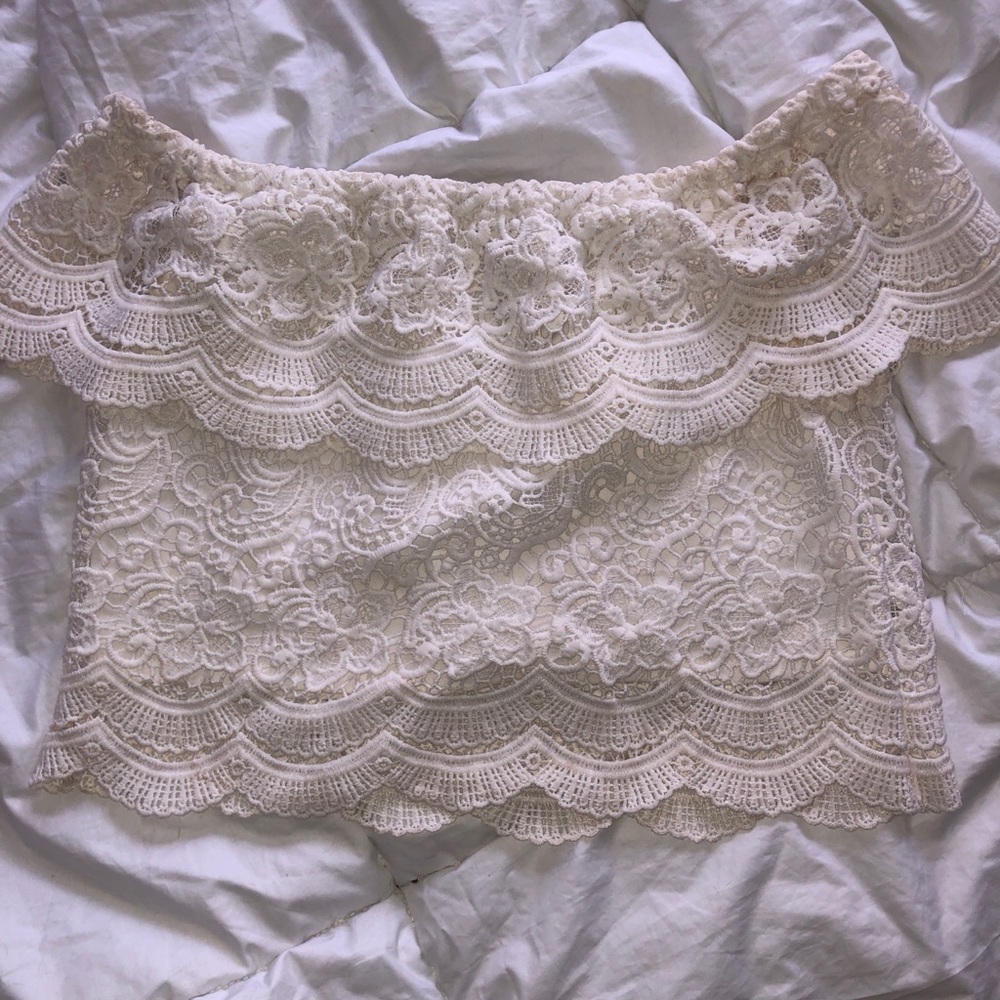 Forever 21 off the shoulder top